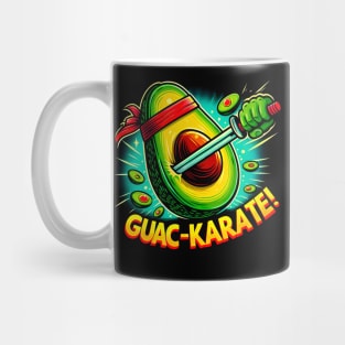 Guac Karate ! Avocado Lover funny Gift Mug